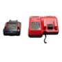 KIT DE BATERÍA Y CARGADOR MILWAUKEE M18 REDLITHIUM HIGH OUTPUT