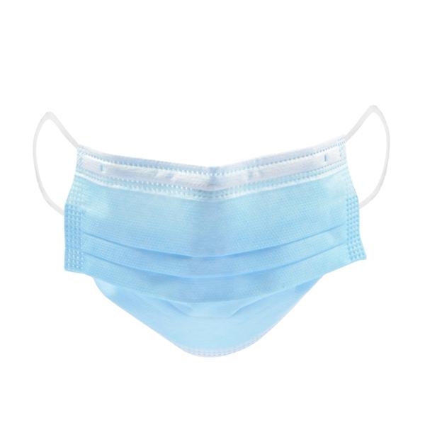 MASCARILLA DE 3 CAPAS AZUL 50 PIEZAS