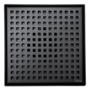 COLADERA CUADRADA 15 X 15 X 7.5 CM NEGRO OATEY