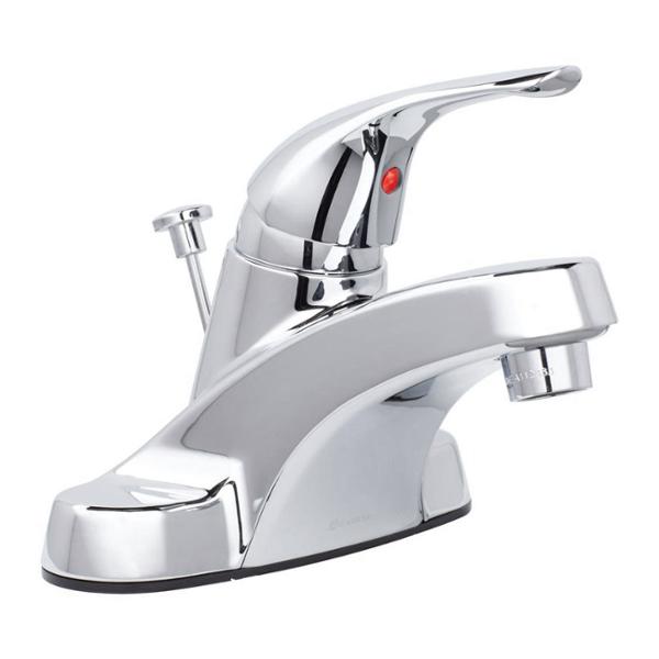 LLAVE PARA LAVABO MONOMANDO CROMO A LAVABO CON DRENAJE CLICKINSTALL