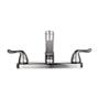 LLAVE PARA FREGADERO DUOMANDO CROMO MANERAL TIPO PALANCA 8" ANTIGOTEO