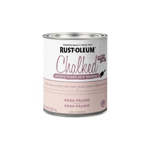 CHALKED PINTURA TIZADA BROCHABLE ROSA PALIDO 887ML