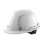 CASCO BLANCO CON BORDE FRONTAL VENTILADO MILWAUKEE