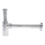 CÉSPOL PARA LAVABO DE BRONCE 33 X 22 X 4.9 CM PLATA