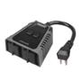ENCHUFE INTELIGENTE PARA EXTERIOR DEFIANT NEGRO