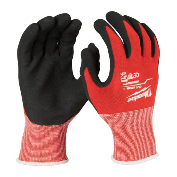 GUANTES DE CORTE DE NITRILO DE NIVEL 1 TALLA "M" M