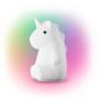 LUZ DE NOCHE UNICORNIO LED DE 16.4 X 9.14 X 13 CM BLANCO