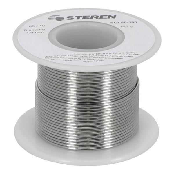 ROLLO PARA SOLDADURA 100 G PLATA STEREN