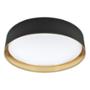 LÁMPARA DE TECHO LED SOBREPONER CIRCULAR 16 W NEGRO PARA INTERIOR