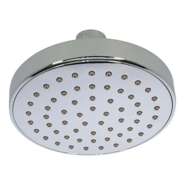 REGADERA FIJA PLATO CIRCULAR CROMO 1 FUNCIÓN AHORRADOR DE AGUA
