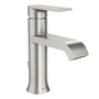 LLAVE PARA LAVABO MONOMANDO NÍQUEL SATINADO A LAVABO RESISTENTE A MANCHAS Y HUELLAS