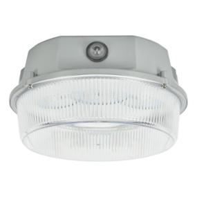 LUMINARIA SUBURBANA PARA PARED LED 28 X 19.7 X 9.4 CM GRIS