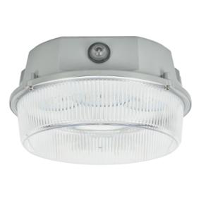 LUMINARIA SUBURBANA PARA PARED LED 28 X 19.7 X 9.4 CM GRIS