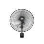 VENTILADOR DE PARED 18" METÁLICO 65 W NEGRO
