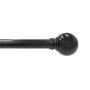 SET DE CORTINERO AJUSTABLE SIMPLE 1 pulg. DE 182 A 365 CM ESTILO BOLA EN BRONCE