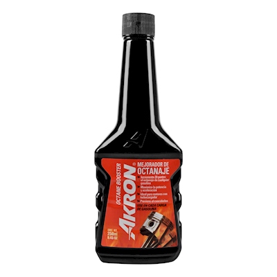 MEJORADOR DE OCTANAJE 250 ML NEGRO AKRON