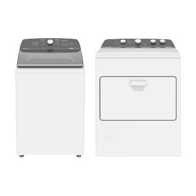 COMBO LAVADORA 22 KG Y SECADORA 23 KG WHIRLPOOL GAS BLANCO
