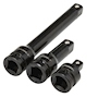 JUEGO DE ADAPTADORES DE IMPACTO 3 PIEZAS CUADRO 1/2" ACERO CR-MO