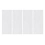 FILTRO PARA CAMPANA POWER 76 CM BLANCO PAQUETE DE 4 PIEZAS