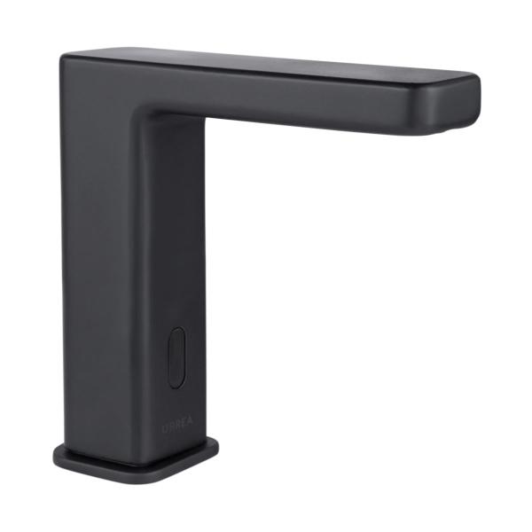 LLAVE PARA LAVABO MONOMANDO NEGRO MATE A LAVABO CON SENSOR