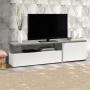 MUEBLE PARA TV PARA 60 PULGADAS MDF CON MELAMINA GRIS 44.5 X 160.5 X 40 CM