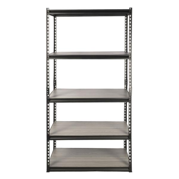 ESTANTE ACERO 5 NIVELES 1814.39 KG DE CARGA 183 X 91.4 X 45.7 CM ALTA RESISTENCIA