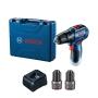 KIT ROTOMARTILLO BRUSHLESS 12V 3/8" 2 BATERÍAS 2 AH Y CARGADOR RAPIDO