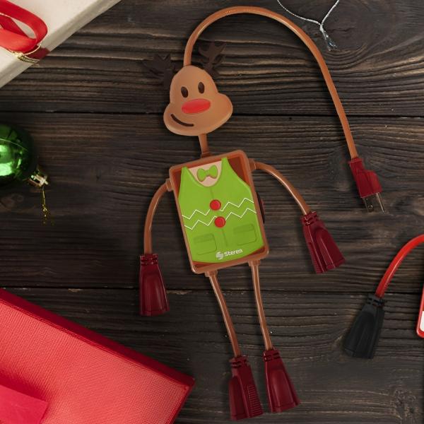 MULTICONTACTO DE RENO DE NAVIDAD