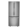 REFRIGERADOR 22 PIES FRENCH DOOR 3 PUERTAS LINEAR INVERTER PLATA