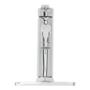 LLAVE MEZCLADORA PARA LAVABO VENZA MONOMANDO 19.5 X 15 X 17 CM METAL