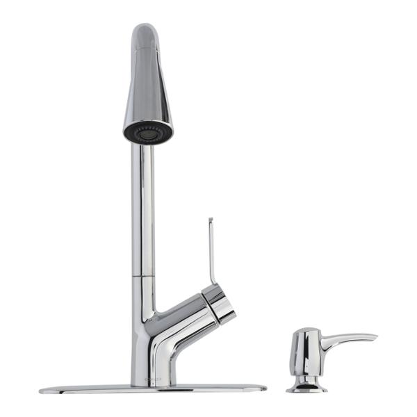 LLAVE MEZCLADORA PARA TARJA SETRA 40 X 25.5 X 12 CM CROMADO KOHLER