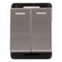 INTERRUPTOR DOBLE DE 1 POLO DE 1/2 PULGADA PLATA