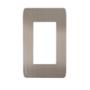PLACA DECORATIVA PARA 3 MÓDULOS ACERO INOXIDABLE P