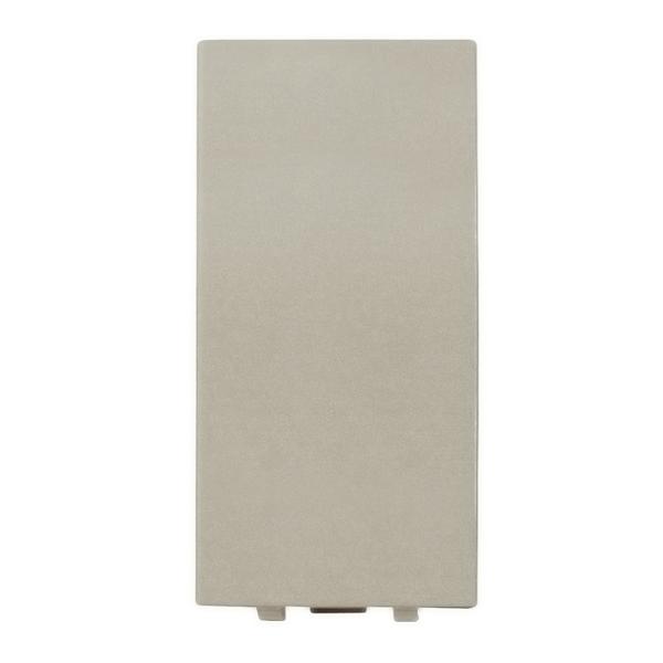 TAPÓN CIEGO DE 1 MÓDULO BEIGE CAVA