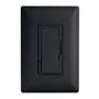 ATENUADOR DE LUZ LED CON PLACA DE PARED INCLUIDA NEGRO