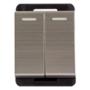 INTERRUPTOR DOBLE 1/2 PULGADA ACERO