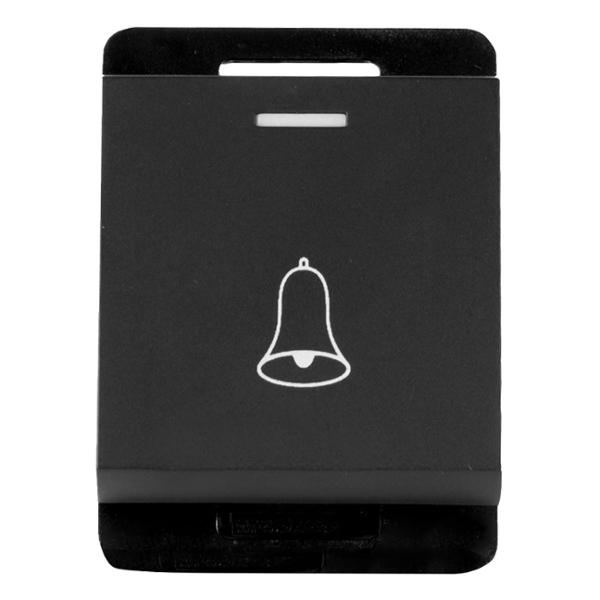INTERRUPTOR DE TIMBRE DE 1/2 PULGADA NEGRO