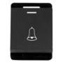 INTERRUPTOR DE TIMBRE DE 1/2 PULGADA NEGRO