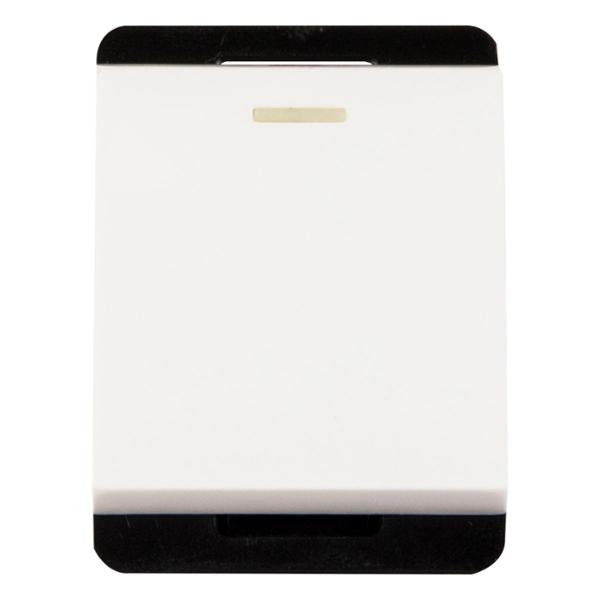 INTERRUPTOR SENCILLO DE 1/2 PULGADA BLANCO