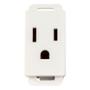 CONTACTO SENCILLO 1 MÓDULO BLANCO LEVITON