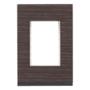 PLACA DE MADERA DE 3 MÓDULOS COLOR WENGUE ORION CLASS SCHNEIDER ELECTRIC