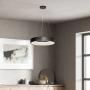 LÁMPARA COLGANTE ALIDA LED NEGRO