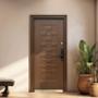 PUERTA EXTERIOR DE SEGURIDAD TOULOUSE 16 PASADORES CERRADURA DIGITAL 96 X 213 CM IZQUIERDA EMBERO
