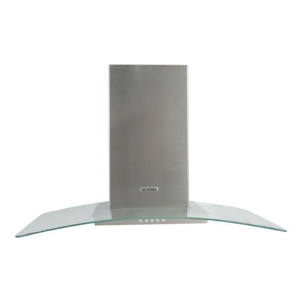 CAMPANA DE COCINA DE PARED 90 CM PLATA CON FILTRO LAVABLE