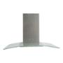 CAMPANA DE COCINA DE PARED 90 CM PLATA CON FILTRO LAVABLE