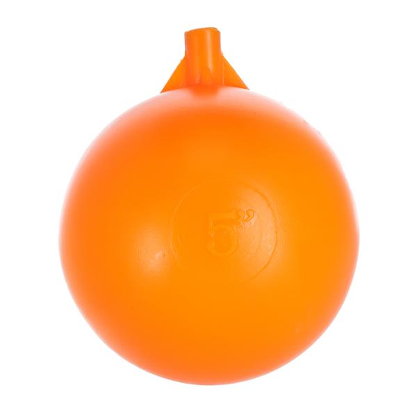 FLOTADOR PARA TINACO CON INSERTO ROSCABLE DE 1/4" DE PLÁSTICO NARANJA