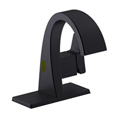 LLAVE PARA LAVABO MONOMANDO NEGRO MATE A LAVABO AJUSTE FÁCIL DE TEMPERATURA