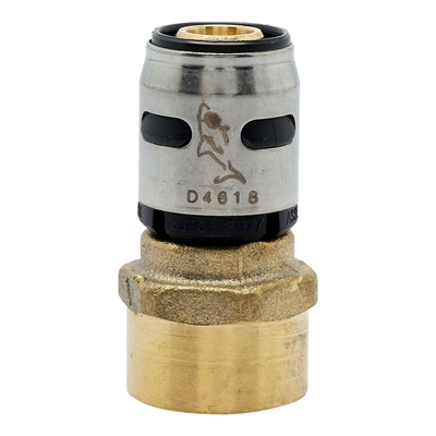 ADAPTADOR PPSU Y ACERO INOXIDABLE 1/2" X 1/2" HEMBRA