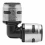 CODO DE 90 GRADOS 3/4 X 3/4 DE PULGADA PLATA COFLEX