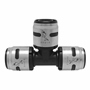 CONEXIÓN TEE 3/4 DE PULGADA PLATA COFLEX